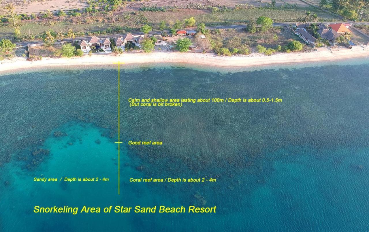 Star Sand Beach Resort Sekotong Eksteriør bilde